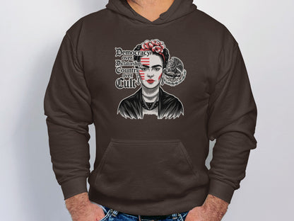 Democracy Over Dictatorship Country Over Cult Hoodie product