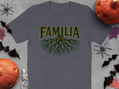 Familia with Tree Roots Halloween Themed Shirt product
