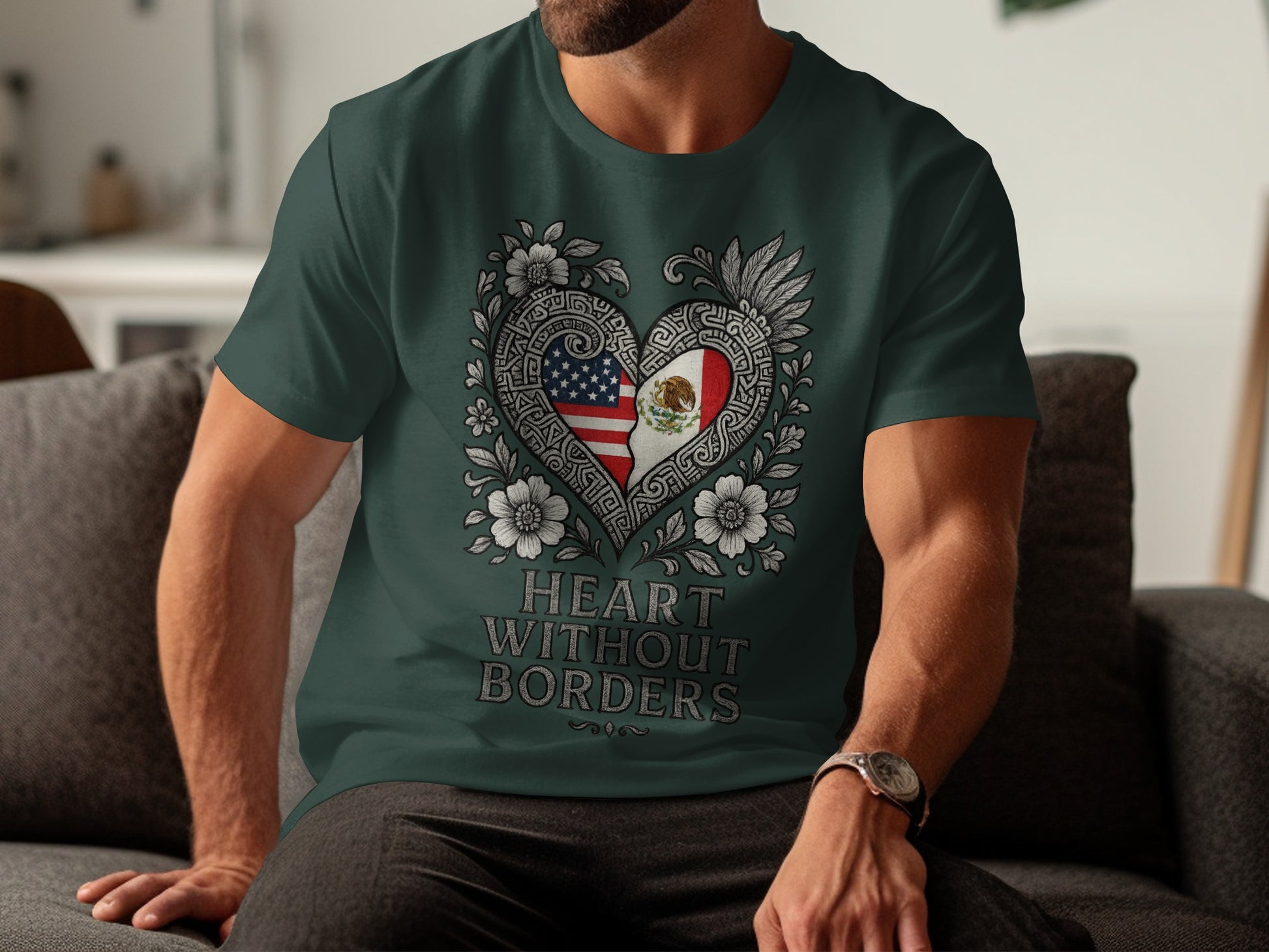 Heart Without Borders Graphic Tee