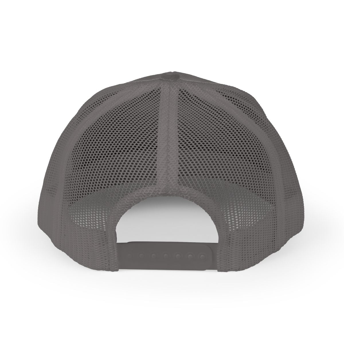 Stylish Dark Gray Mesh-Back Snap Closure Hat