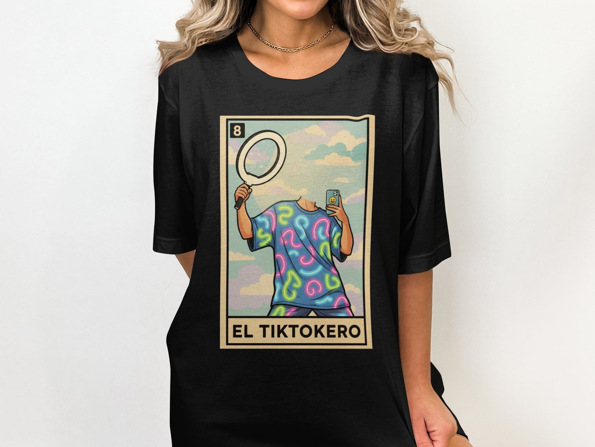 Colorful Retro Illustration Design T-shirt product