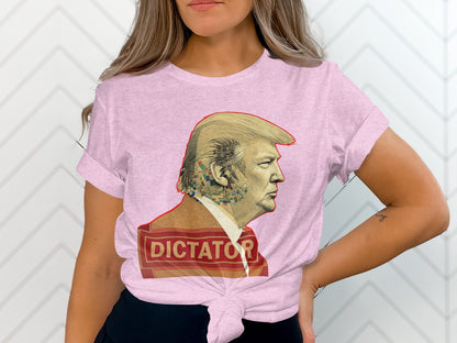 Dictator Graphic Tee Shirt with Bold Statement product