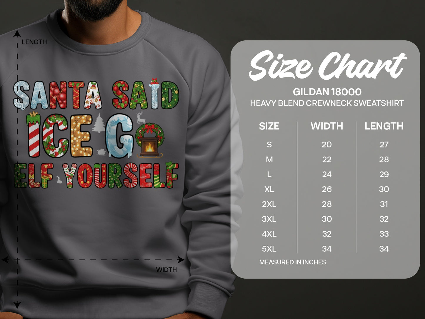 Santa Said Ice Go Elf Yourself Sweatshirt