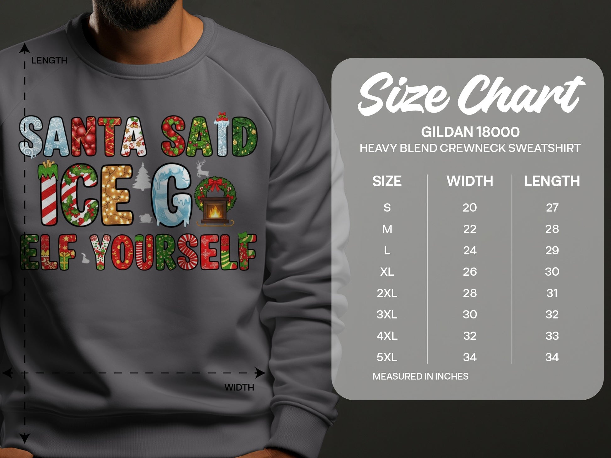 Santa Said Ice Go Elf Yourself Sweatshirt