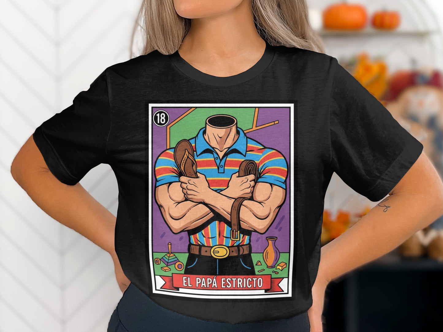 El Papá Estricto Unique Graphic Tee product