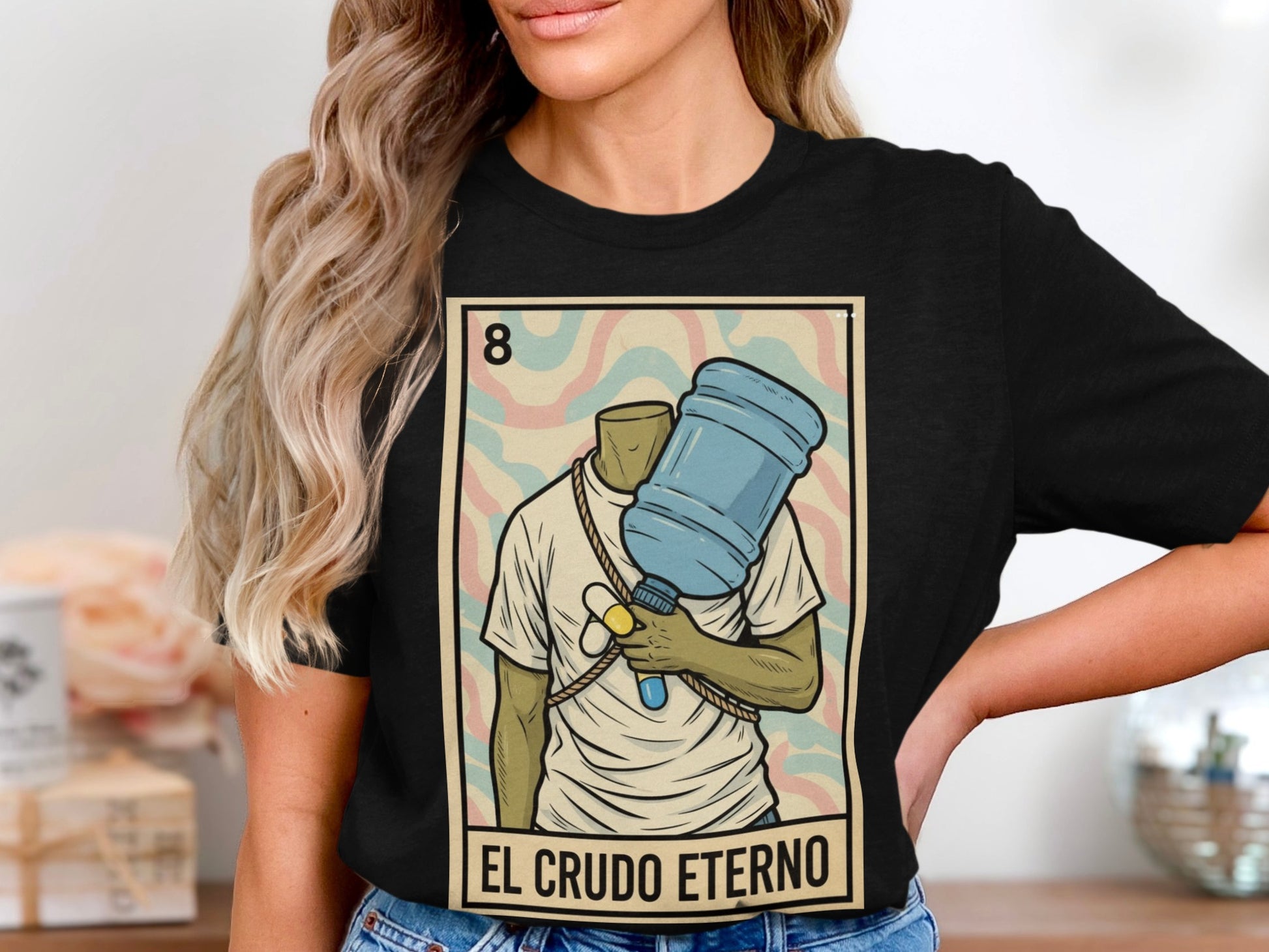 El Crudo Eterno Graphic Printed T-shirt product