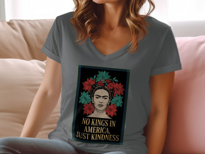 No Kings in America Just Kindness Graphic Shirt