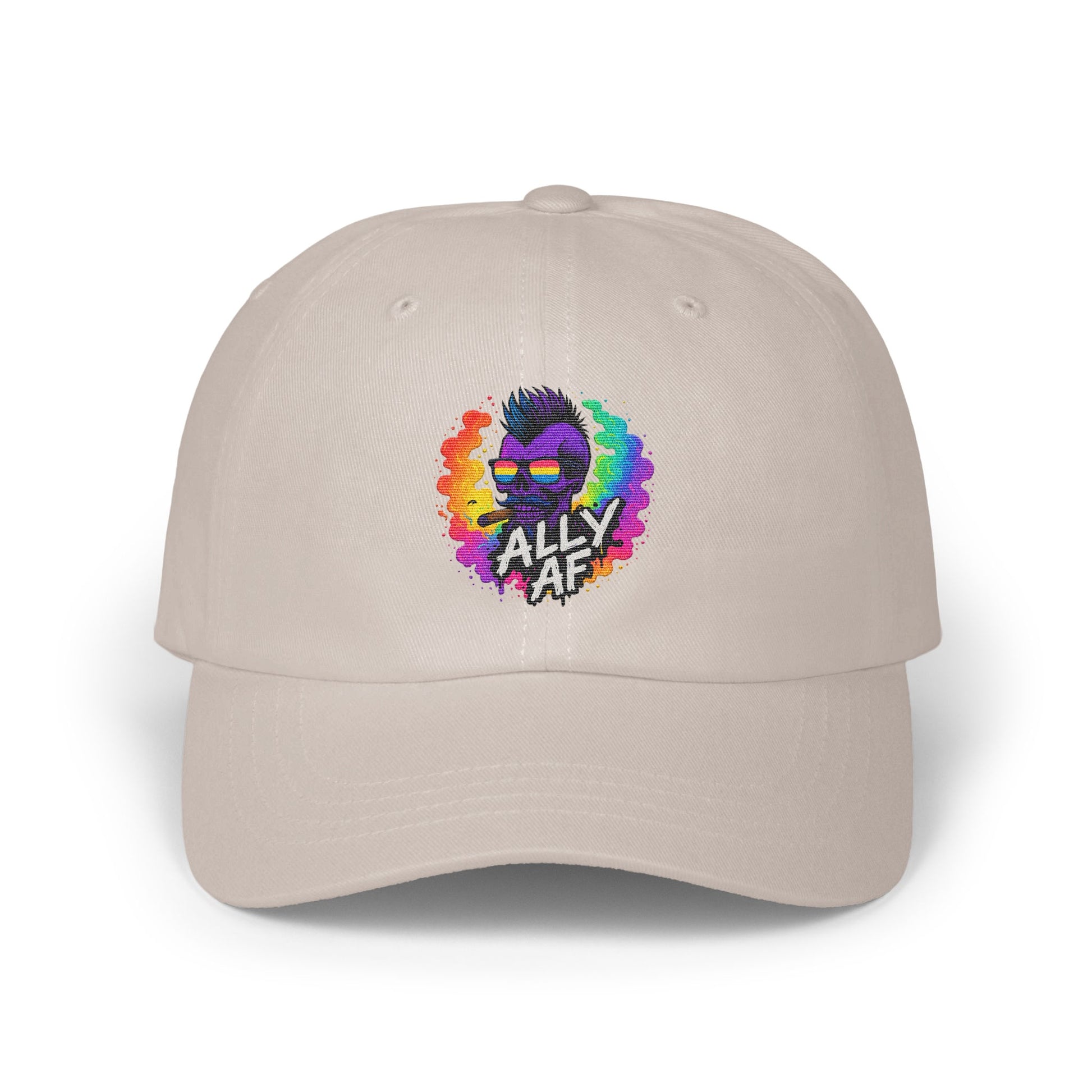 Ally AF Embroidered LGBTQ Pride Statement Cap product
