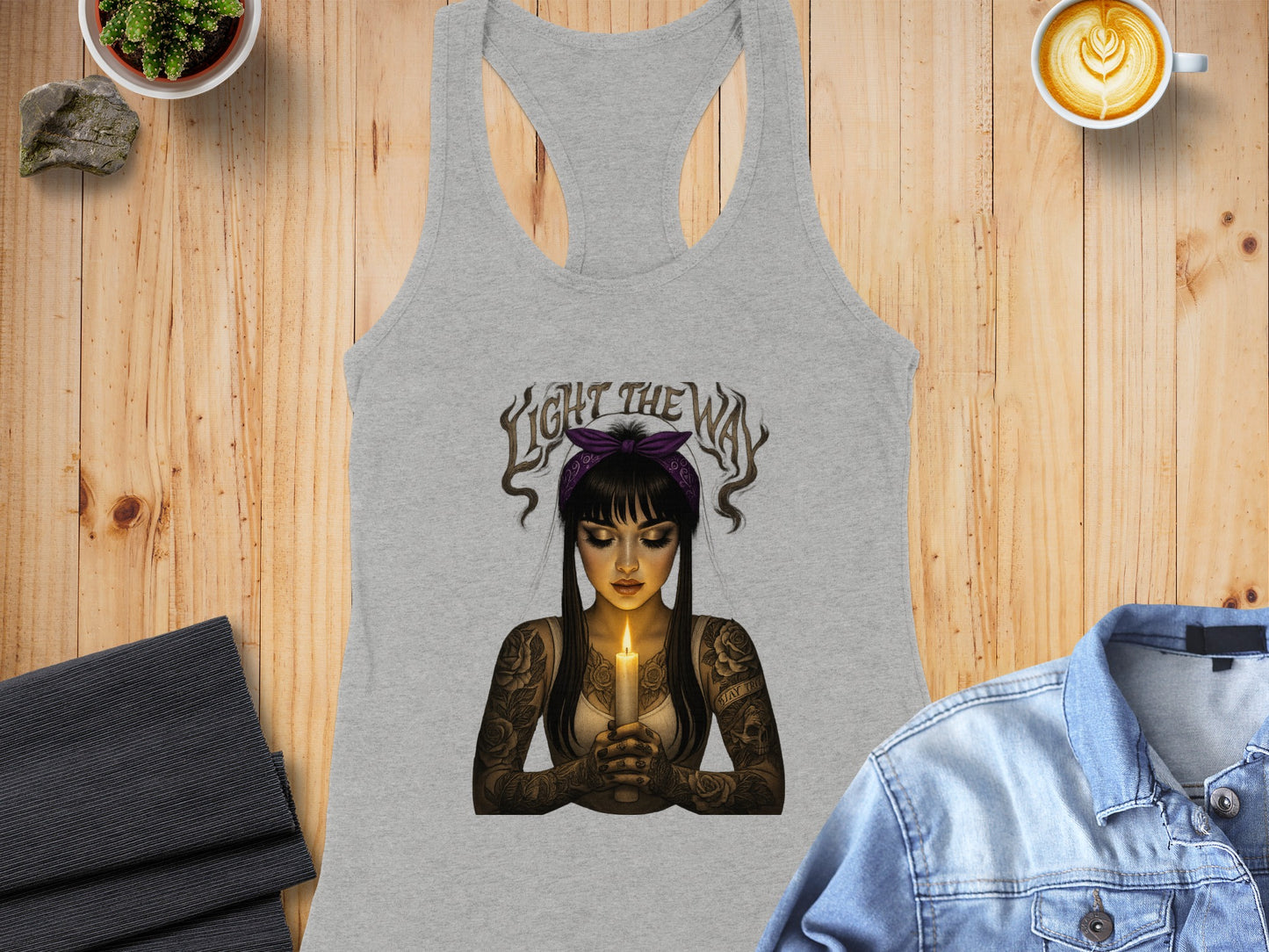 Light The Way Graphic Tank Top Product