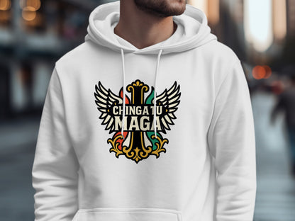 Bold Chingatumaga Design on Comfortable Hoodie product