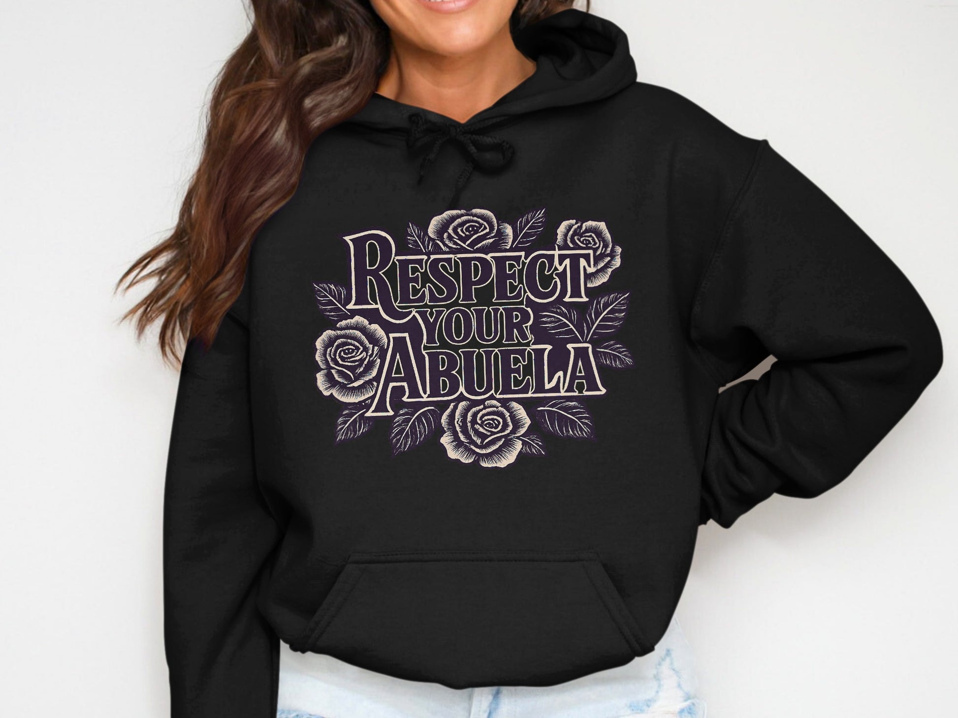 Respect Your Abuela Hoodie Unique Apparel product type