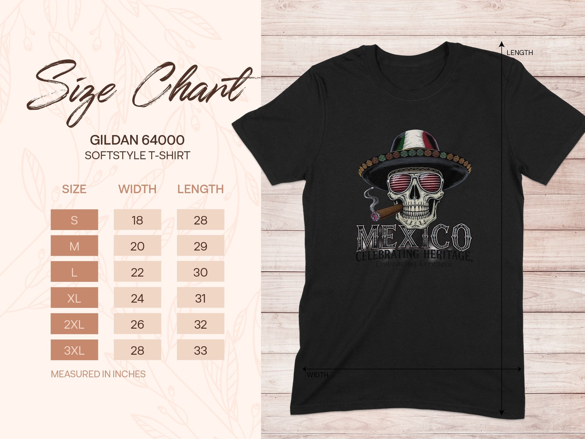 Mexico Celebrating Heritage Graphic T-shirt product