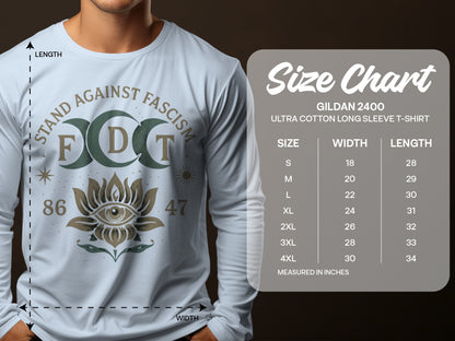 Stand Against Fascism Long Sleeve T-Shirt