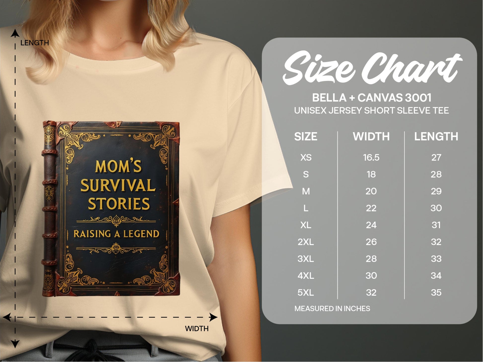 Mom's Survival Stories Raising a Legend T-shirt product