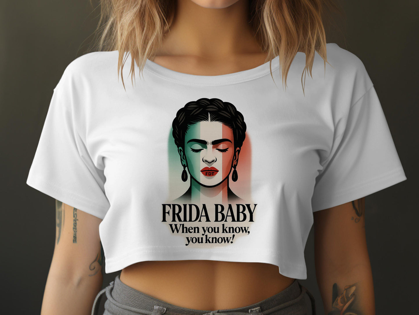 Frida Baby When You Know You Know Crop Top product