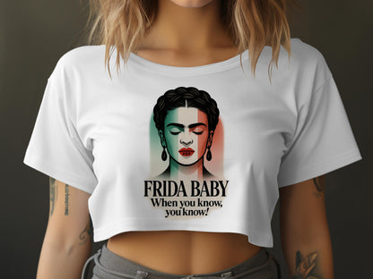 Frida Baby When You Know You Know Crop Top product