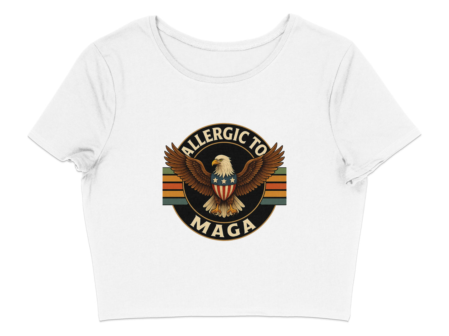 Allergic To MAGA Graphic T-Shirt product