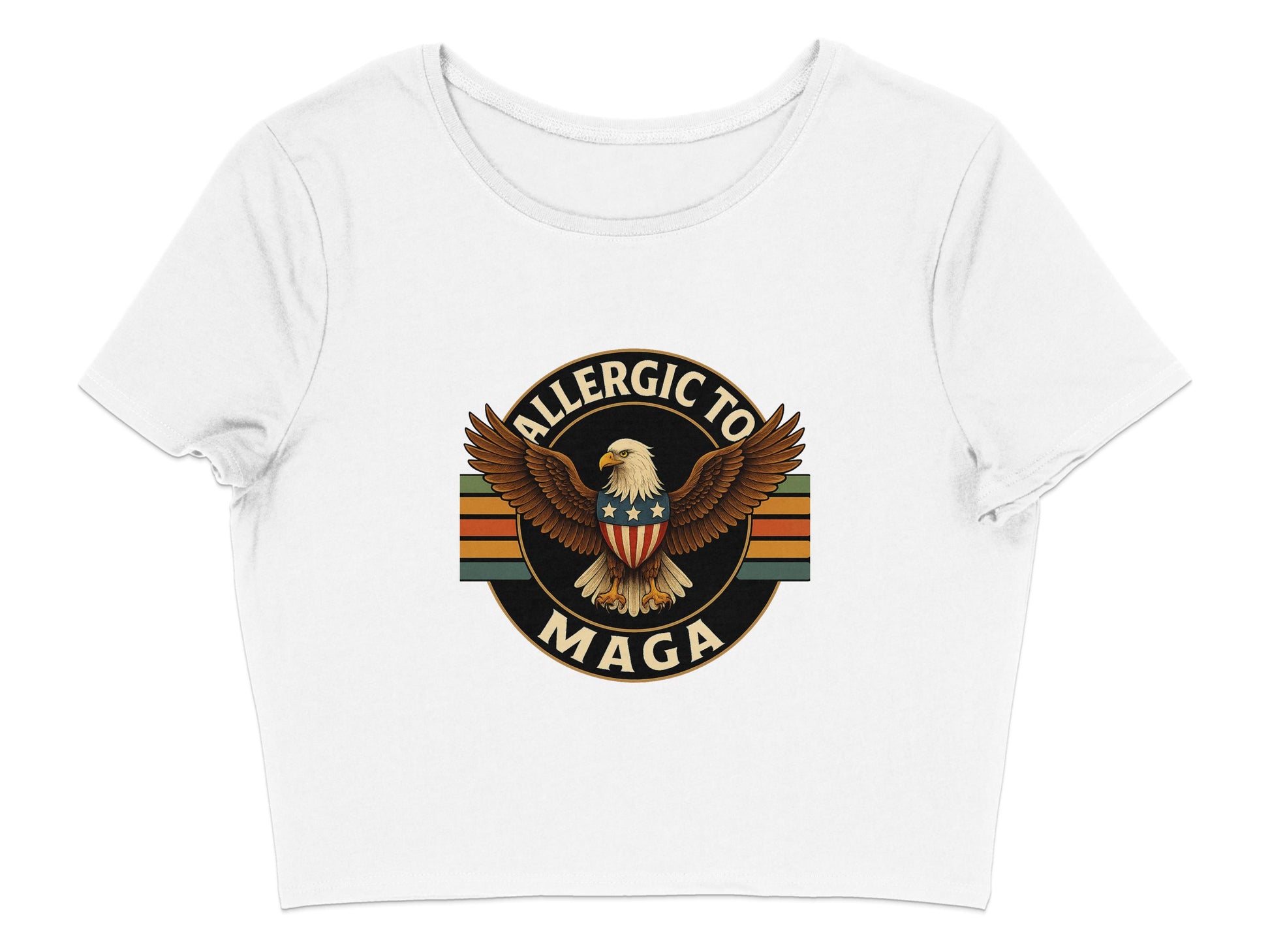 Allergic To MAGA Graphic T-Shirt product