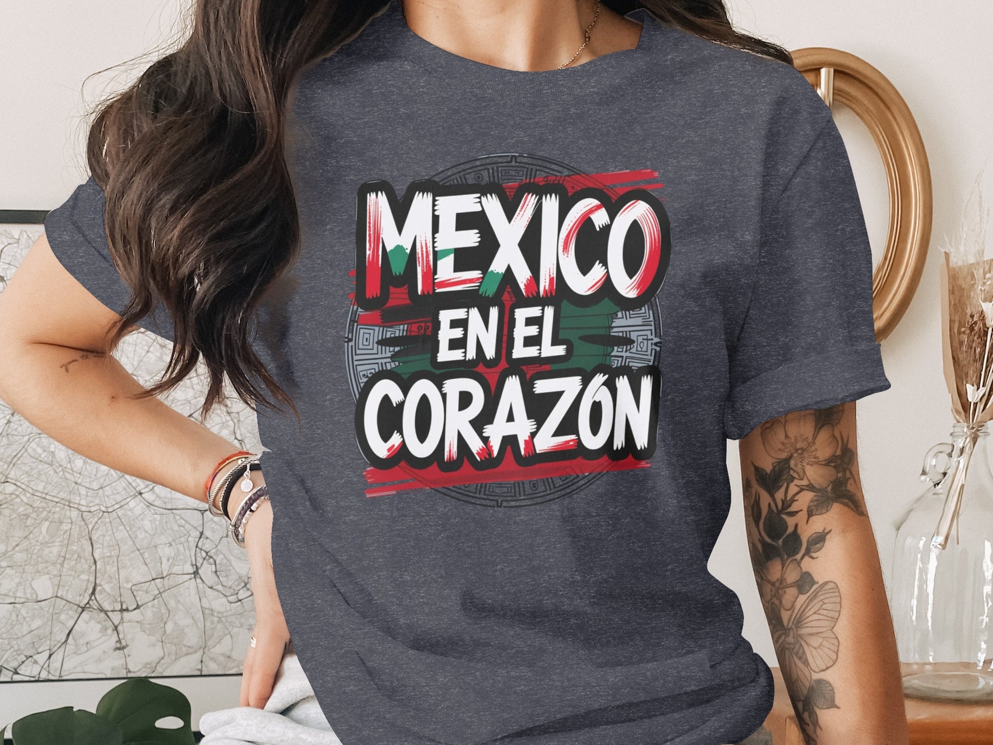 Mexico En El Corazon Graphic T-Shirt product type