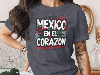 Mexico En El Corazon Graphic T-Shirt product type