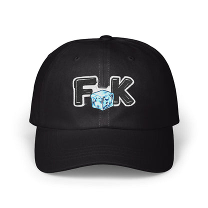 Cool Black Hat with Ice Cube Graphic Baseball Cap product