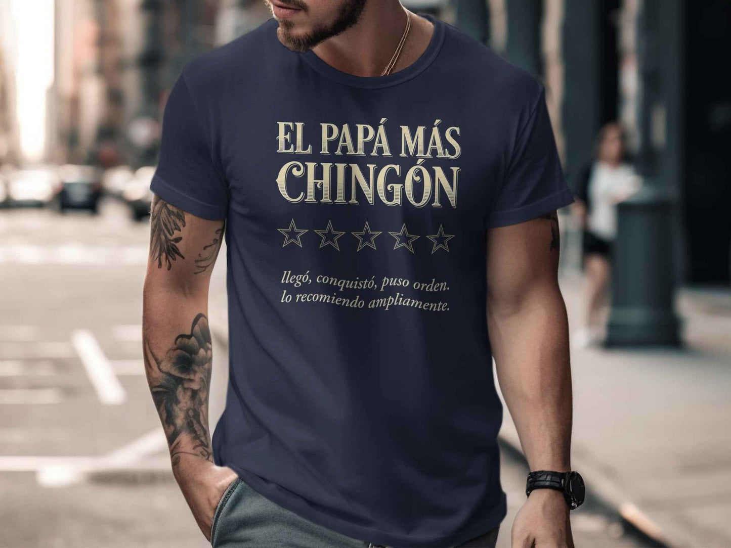 Father's Day 'El Papá Más Chingón' T-Shirt Legendary 'El Papá Más Chingón' T-Shirt