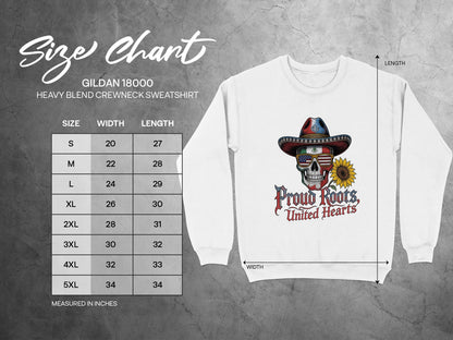 Proud Roots United Hearts Skull Graphic Sweatshirt product