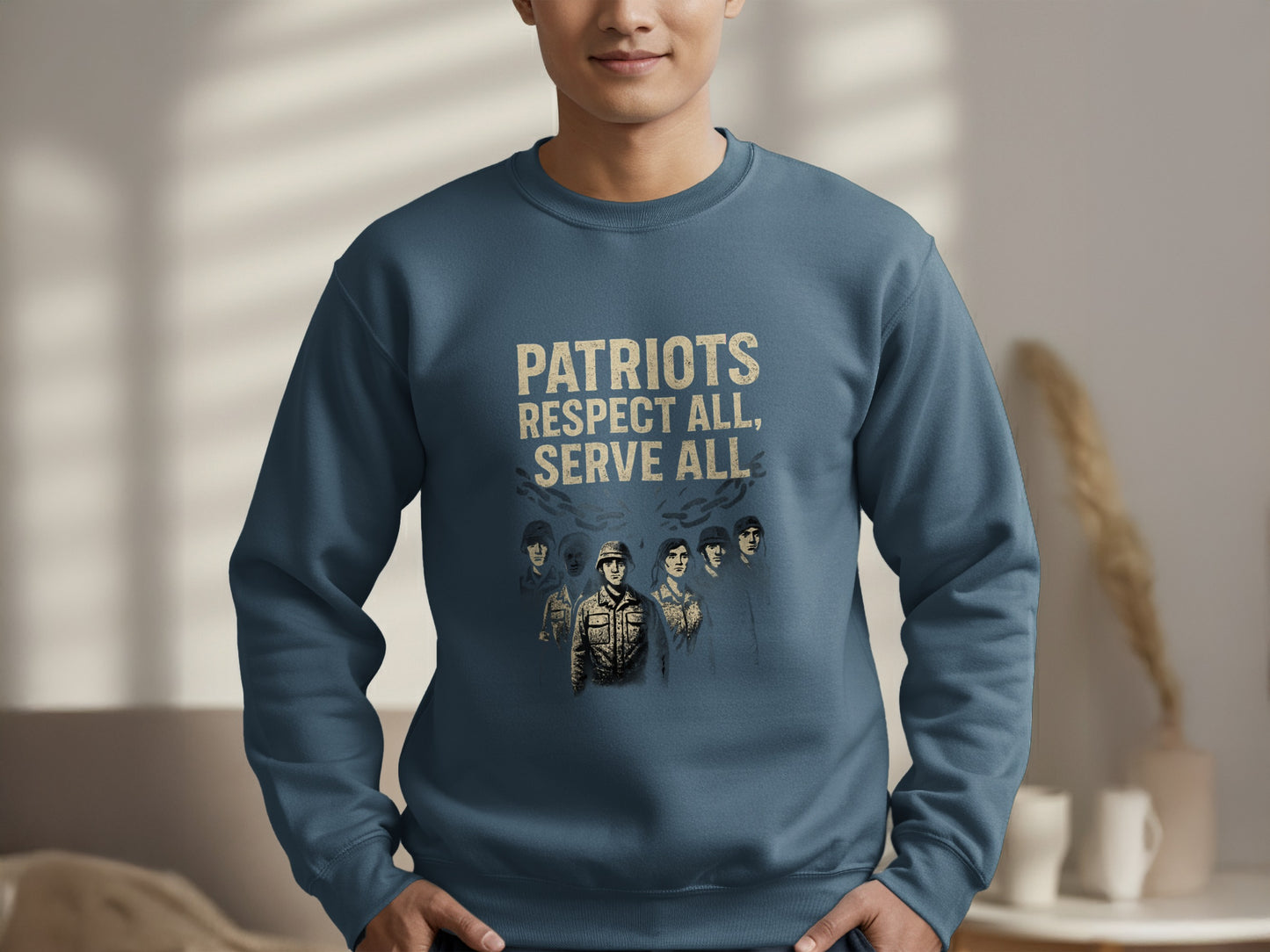 Patriots Respect All Serve All Sweatshirt product