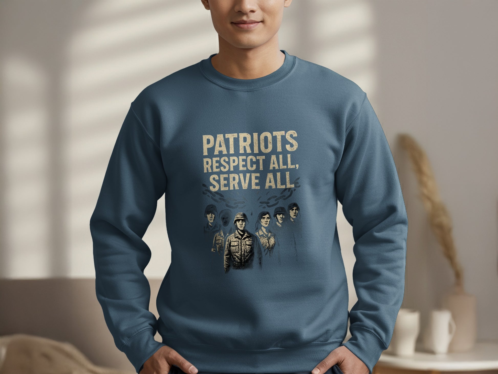 Patriots Respect All Serve All Sweatshirt product
