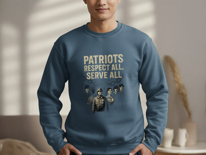 Patriots Respect All Serve All Sweatshirt product