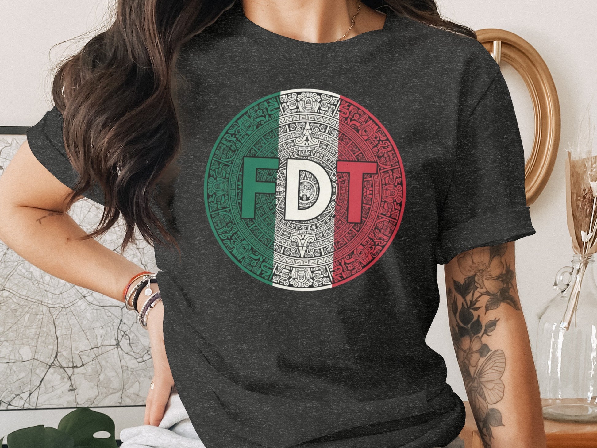 Aztec Calendar FDT Short Sleeve T-shirt product