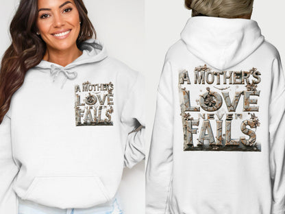 A Mother's Love Never Fails Printed Hoodie product