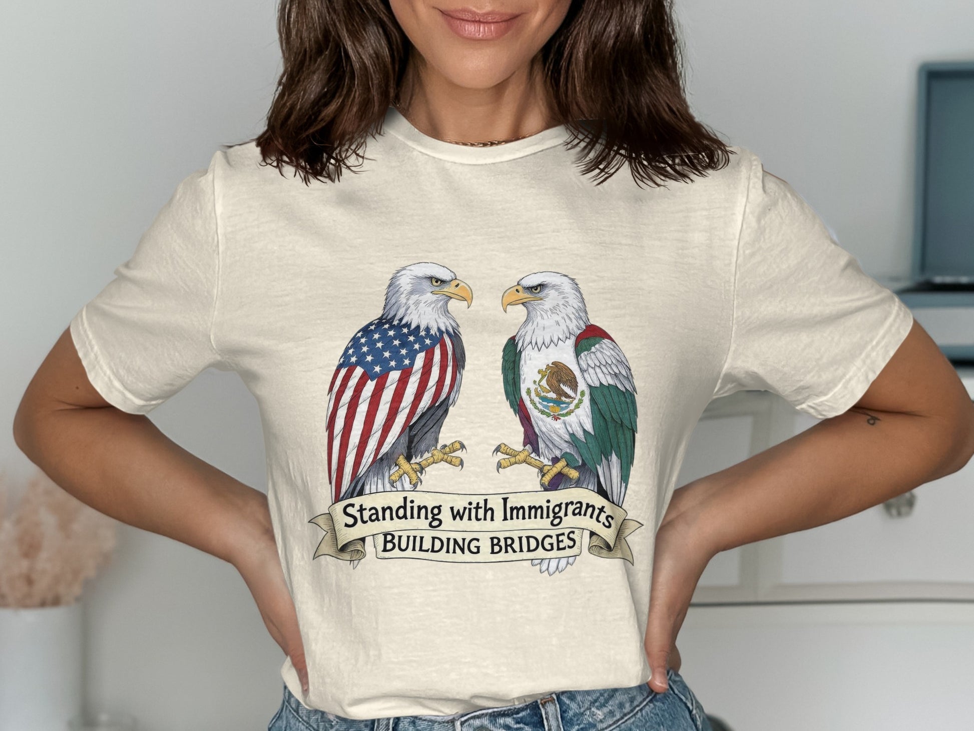 Standing with Immigrants Building Bridges product type