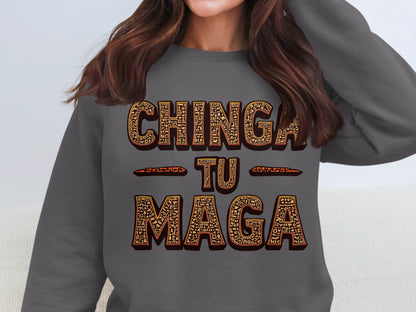 CHINGA TU MAGA Hoodie for Bold Statement Fashion