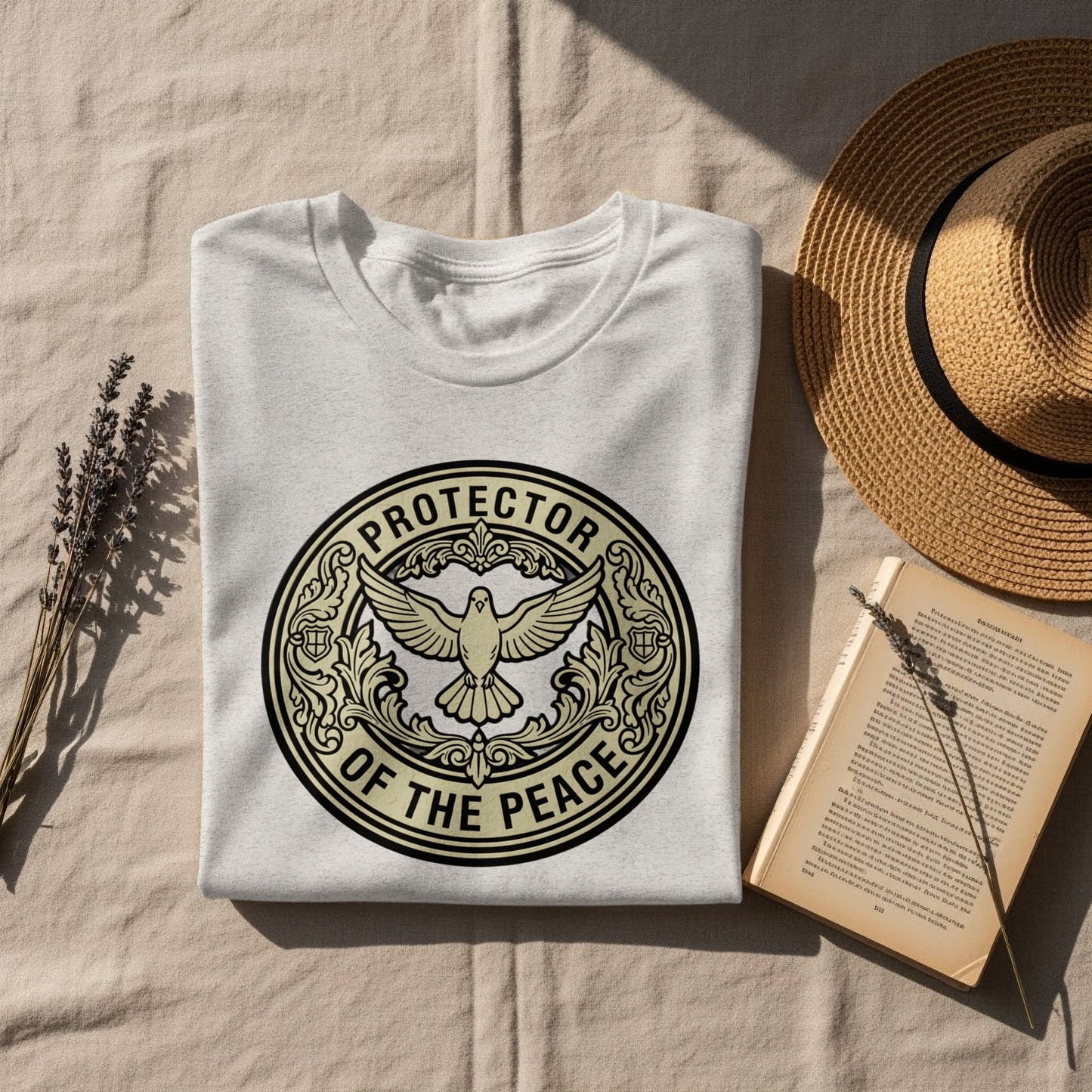 Protector of the Peace graphic tee