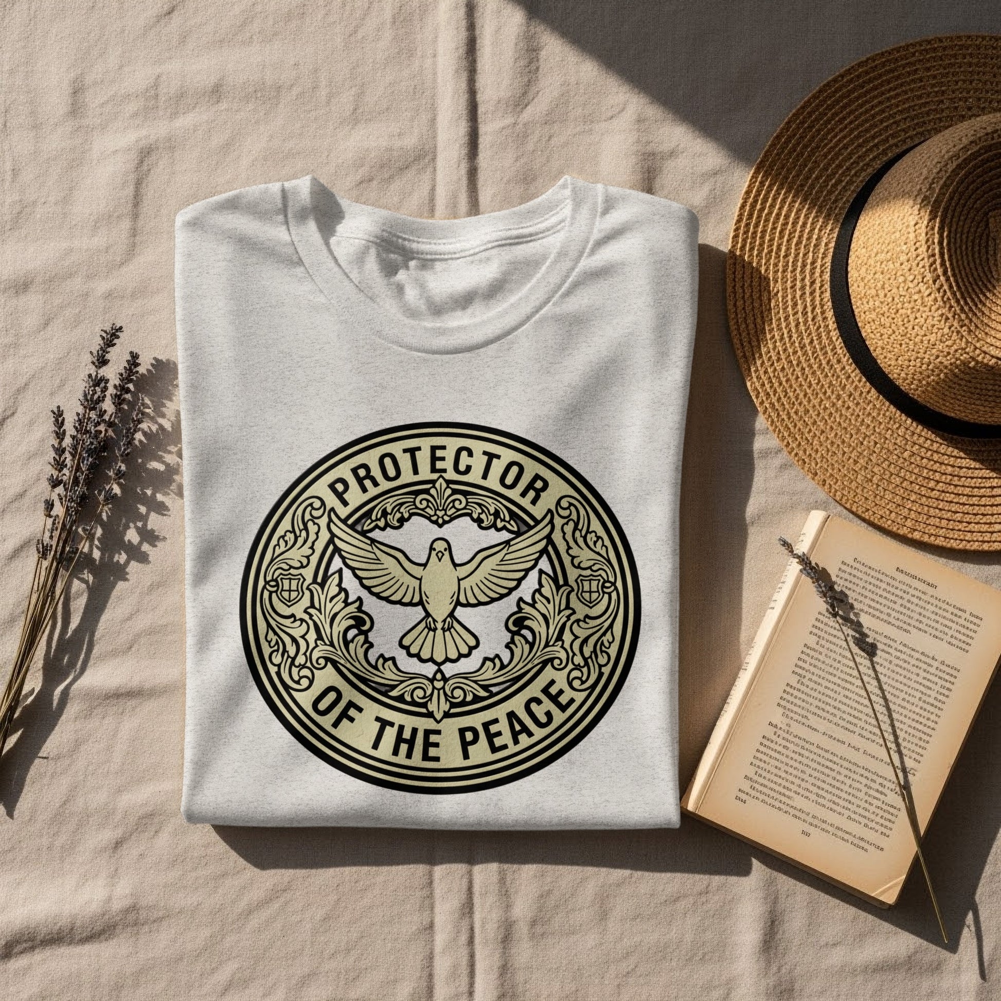 Protector of the Peace graphic tee