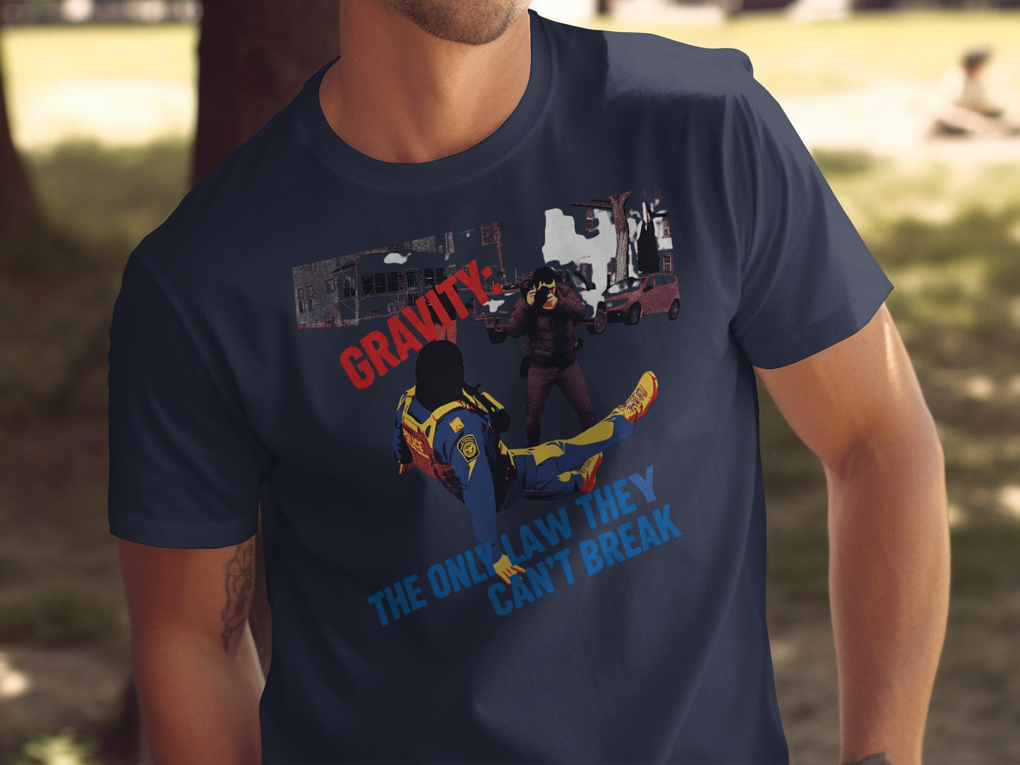 Gravity The Only Law They Can't Break T-Shirt