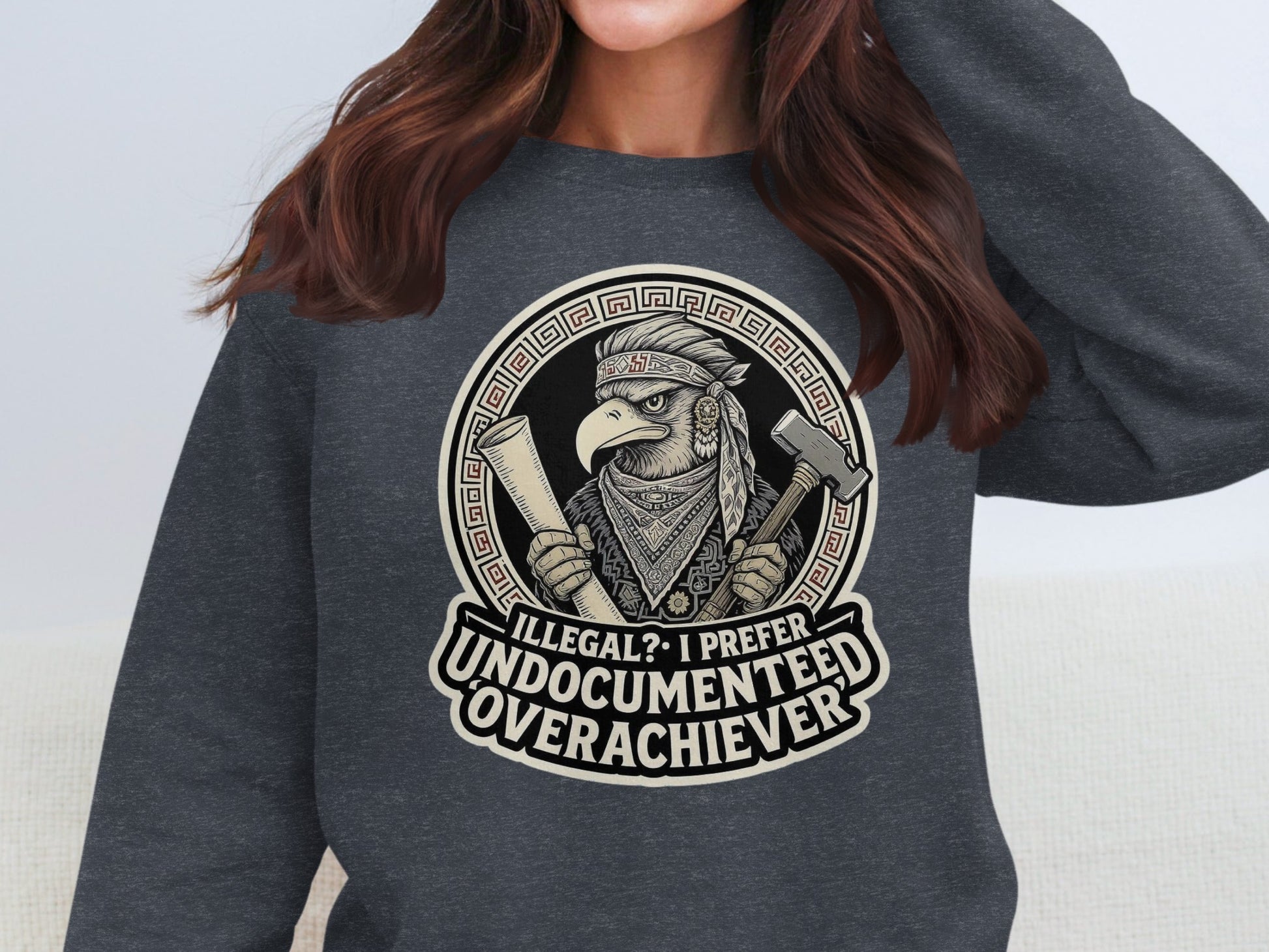 Undocumented Overachiever Graphic Sweatshirt product