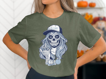 Americana Hat Girl Graphic Design T-Shirt product