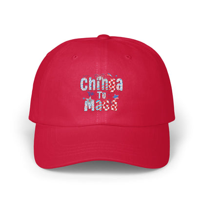 Chinga Tu Maga Embroidered Red Cap product