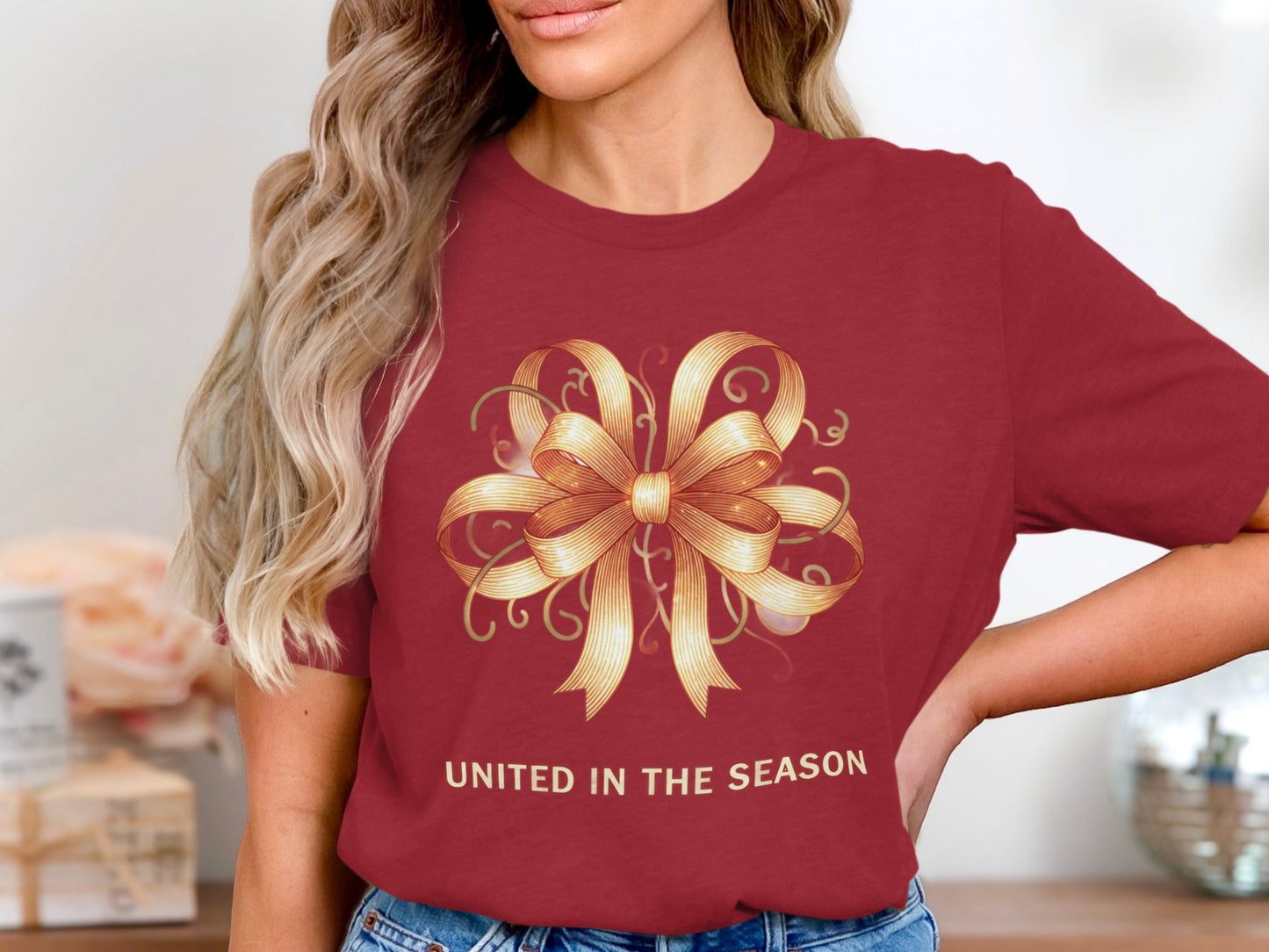 United In The Season Festive Graphic T-Shirt