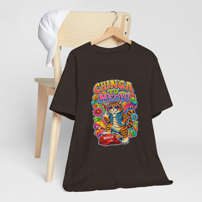 CHINGA TU MEOW MAGA Cat Finger Psychedelic product type