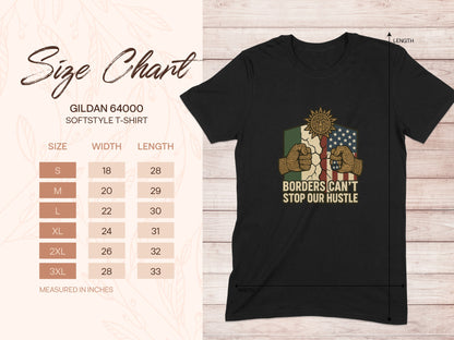 Borders Can't Stop Our Hustle t-shirt product type