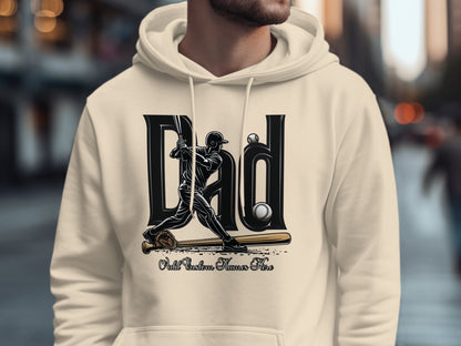 Dad Vintage Baseball Theme Hoodie product
