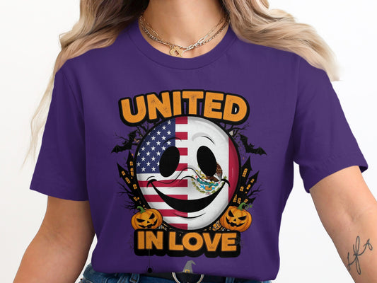 United In Love American Flag Halloween Shirt product