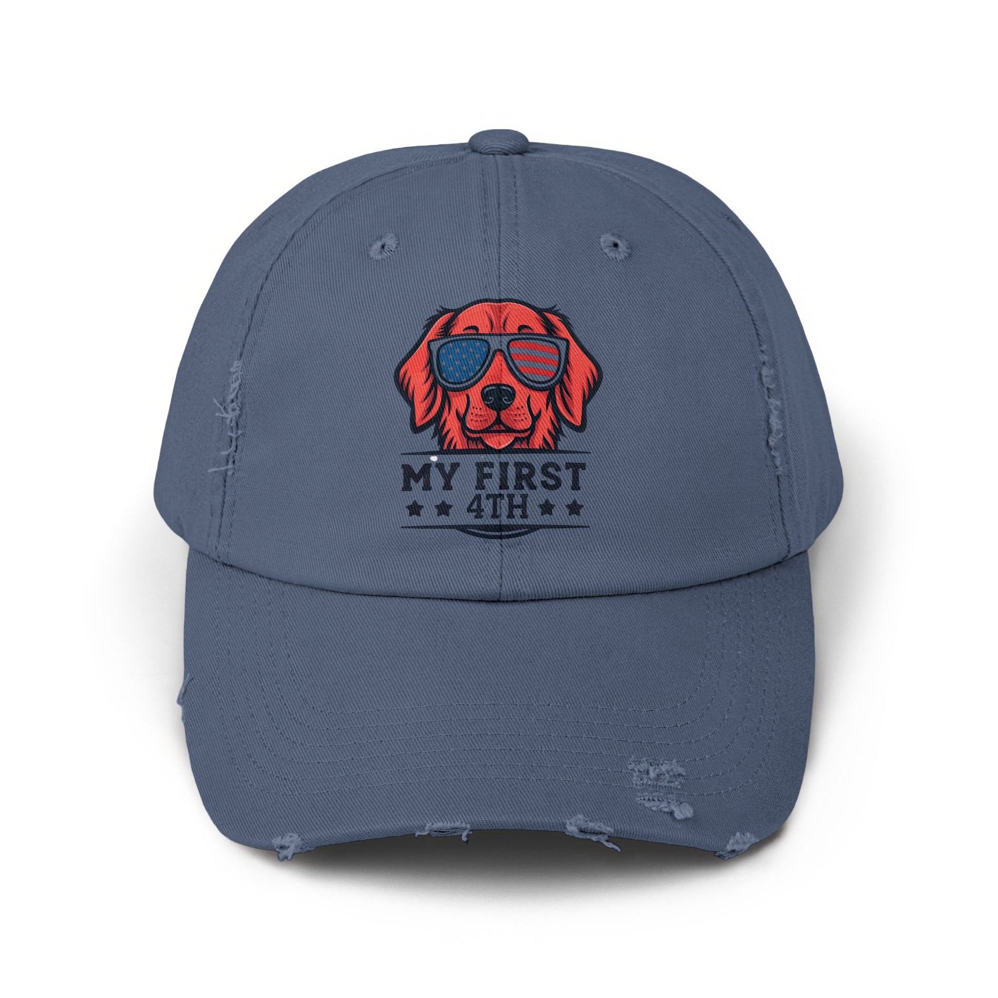 My First 4th Dog Sunglasses Embroidered Hat product