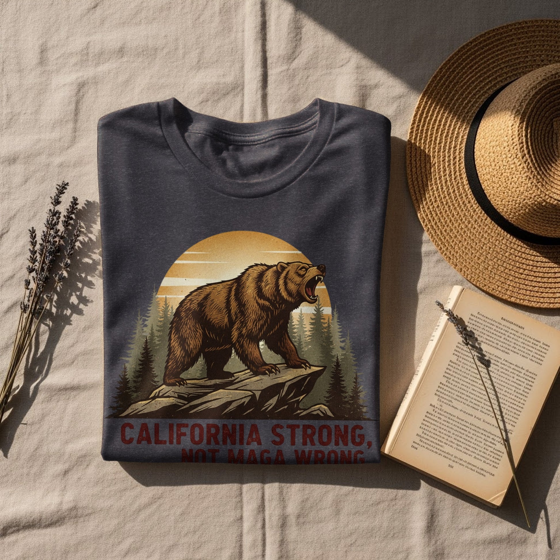 California Strong Not Maga Wrong T-shirt product type