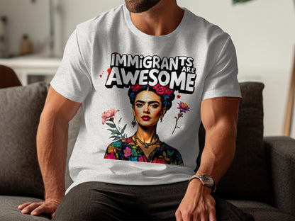 Immigrants Are Awesome Graphic T-Shirt product type