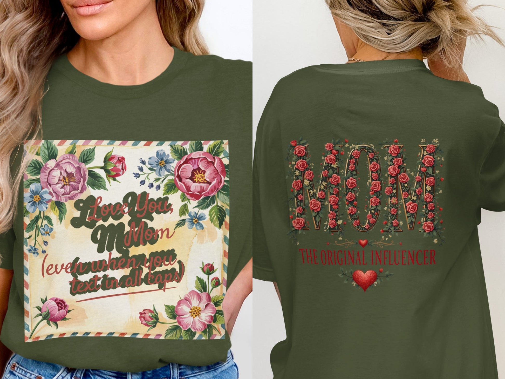 Love You Mom The Original Influencer T-Shirt product
