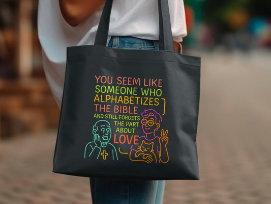 You Seem Like Someone Who Alphabetizes The Bible product type